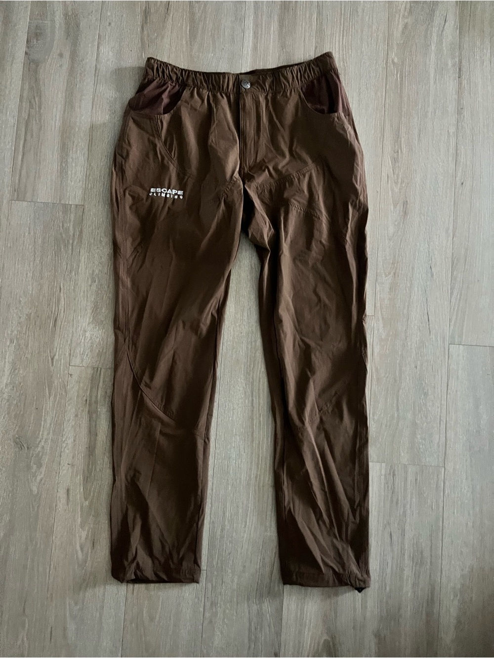 Escape Climbing Men’s Smith Climbing Pants Tan Brown - Size XL - Picture 2 of 10